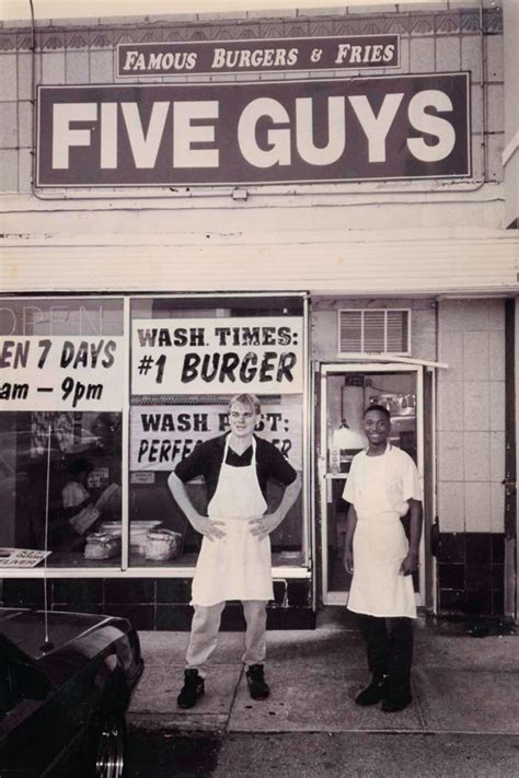 five guys restaurant history.